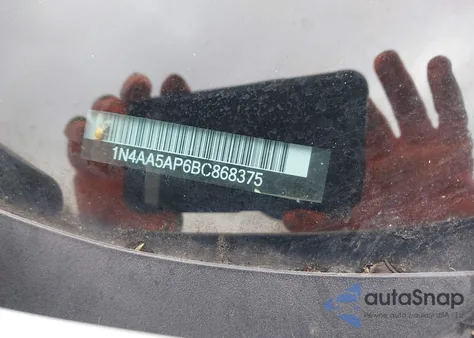 2011 Nissan Maxima 3.5 Sv from USA, damaged, VIN 1N4AA5AP6BC868375